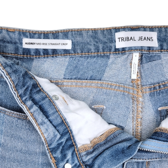 Tribal | Audrey Mid Rise Straight Crop | Size 8 - Picture 6 of 12